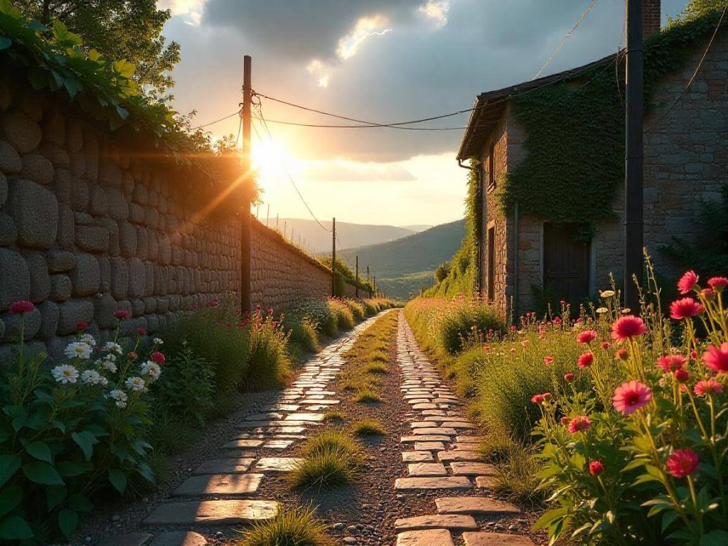 Camino dividido en dos direcciones, simbolizando los errores comunes y las buenas decisiones en el emprendimiento digital.