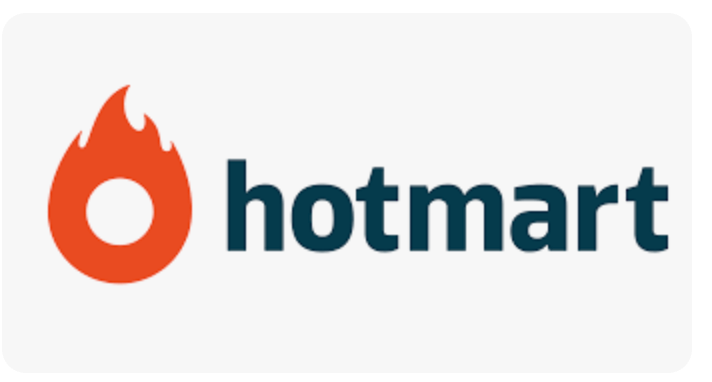 Logo oficial de Hotmart, la plataforma donde se aloja el curso El Reto de Educar Hoy de Pedro García Aguado