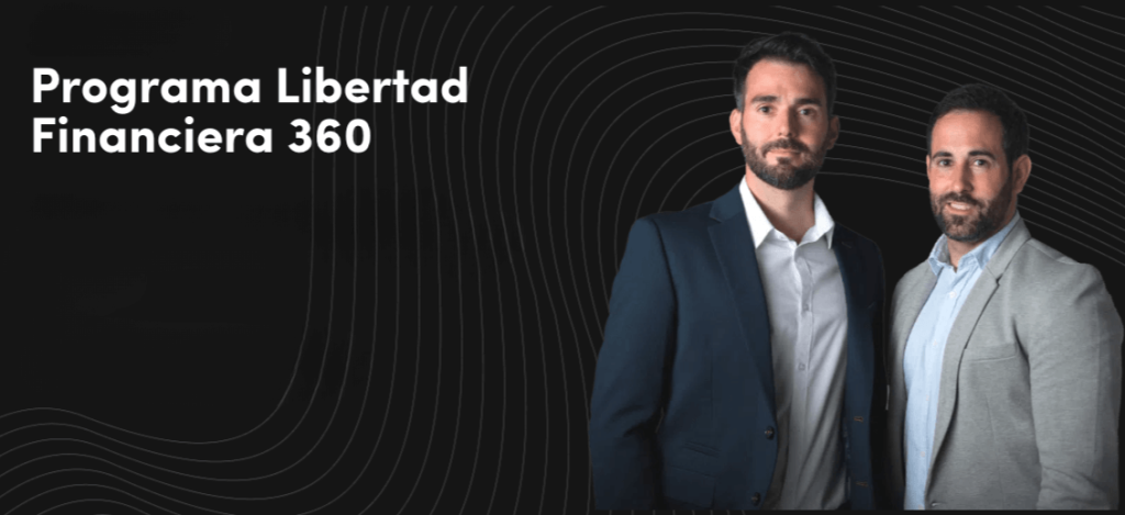 Imagen de portada del Programa Libertad Financiera 360 con Richard y Diego Gracia sonriendo