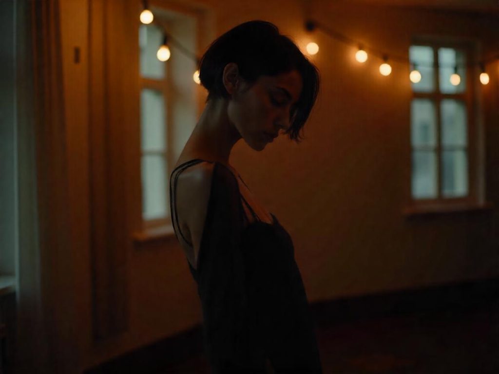 Persona de espaldas, en penumbra, reflejando el agotamiento silencioso que muchos sienten sin mostrarlo