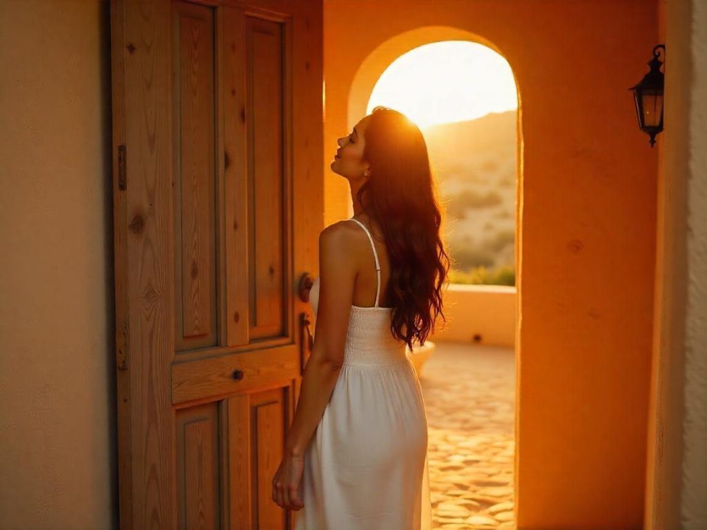 mujer-espanola-abriendo-puerta-luz-esperanza