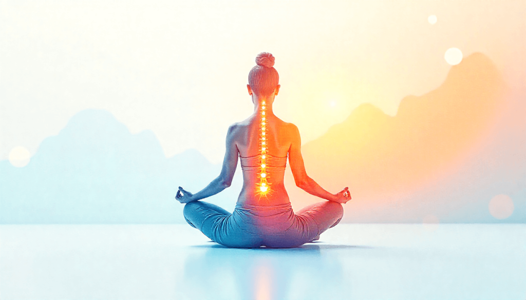 Práctica de meditación al amanecer como ejemplo del enfoque consciente del curso Kundalini Yoga y el Cuerpo Físico