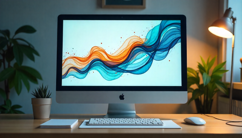 Concepto de KPIs en IA con gráfico y cronómetro para medir calidad y tiempo de respuesta