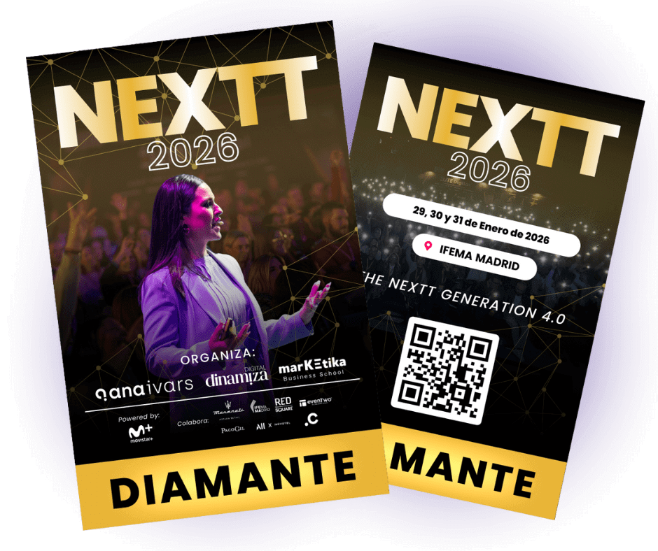 Detalle de la entrada Diamante para NEXTT 2026