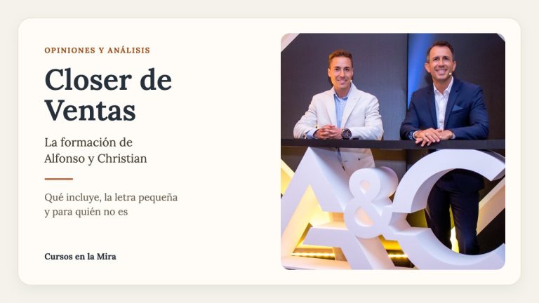 Closer de Ventas, de Alfonso y Christian